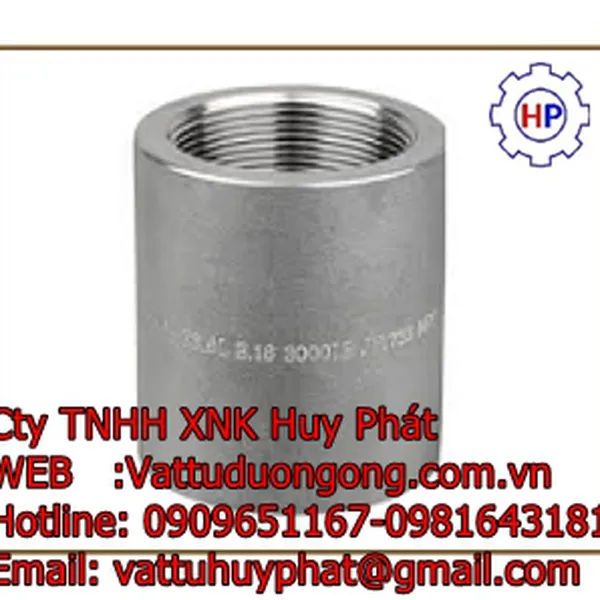 FULL COUPLING FORGED A105 CLASS 1500, 3000 ASME B16.11