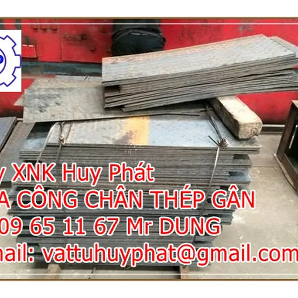NHẬN GIA CÔNG CẮT, CHẤN, DẬP THÉP TẤM GÂN THEO YÊU CẦU