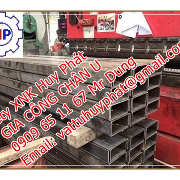 NHẬN GIA CÔNG THÉP U THEO YÊU CẦU