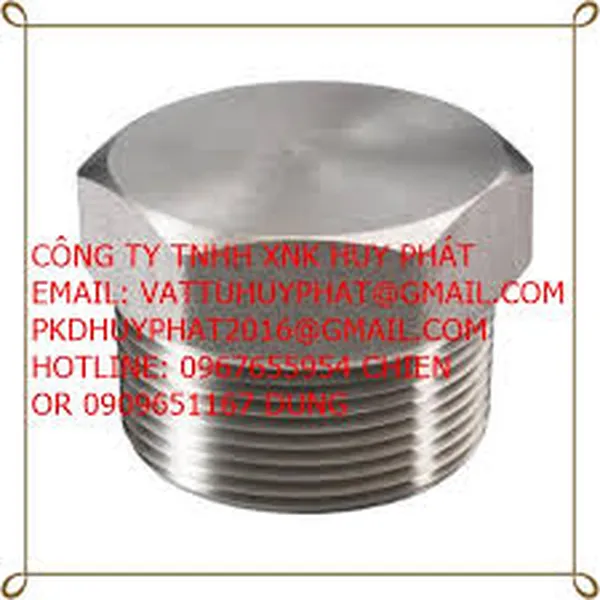 NÚT BỊT REN ( Hex. / Square Head Plug)  NGOÀI ÁP LỰC THÉP A105 #3000