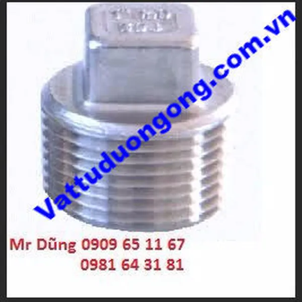 Nút bịt ren ngoài mạ kẽm