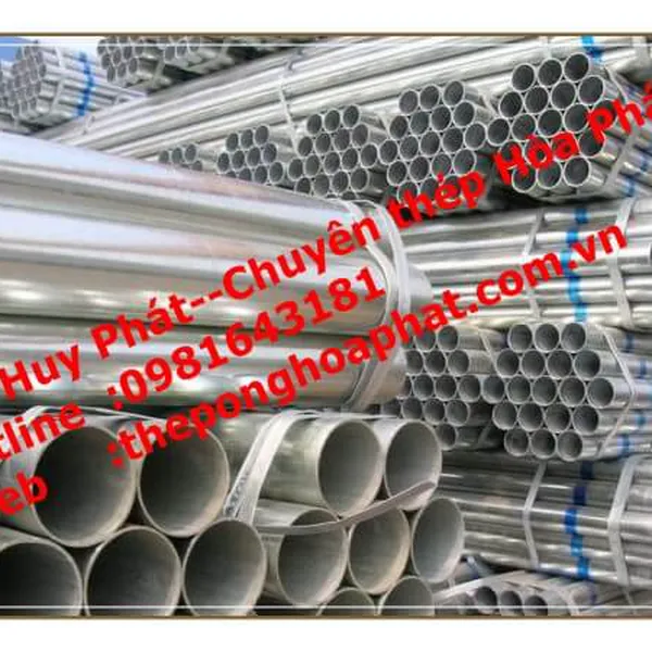 Ống kẽm phi 168|