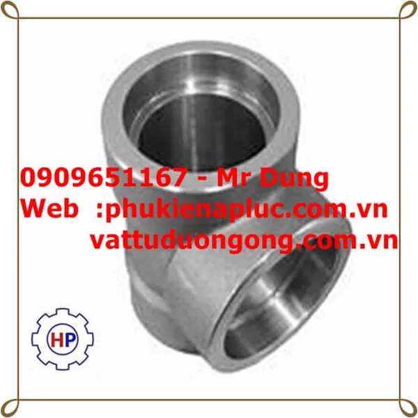 Tê hàn áp lực thép A105 #3000