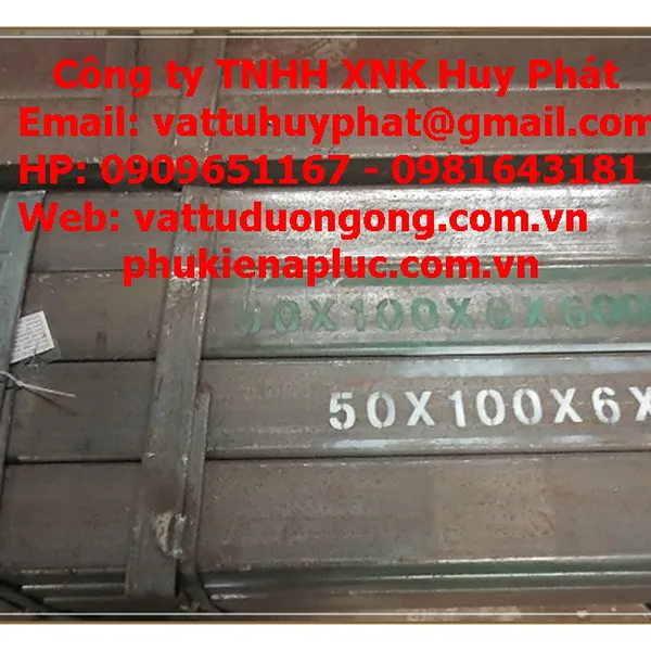 THÉP HỘP 50 X 100 X 6.0
