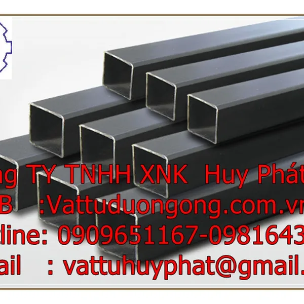 THÉP HỘP CHỪ NHẬT ĐEN