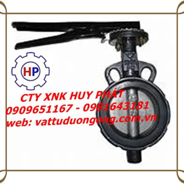 VAN BƯỚM TAY GẠT SAMWOO HÀN QUỐC, DN100 ( phi 114)