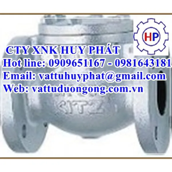 VAN MỘT CHIỀU GANG DÙNG NƯỚC