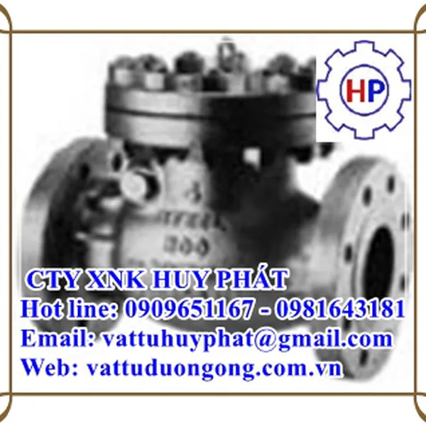 VAN MỘT CHIỀU THÉP LẮP BÍCH ANSI300
