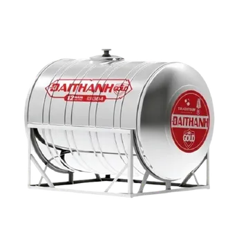 Bồn inox Đại Thành Gold 1000l nằm