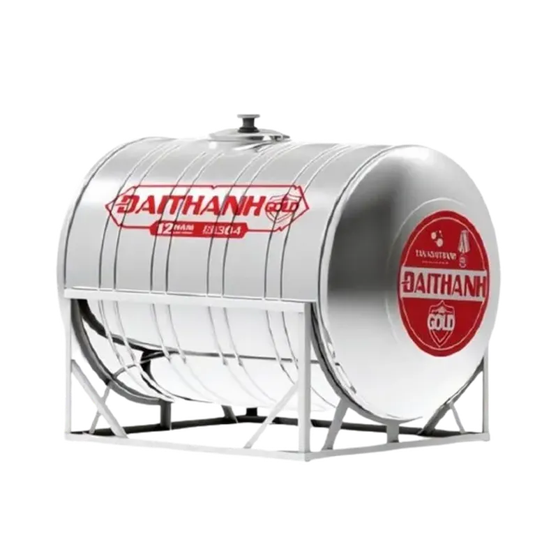 Bồn inox Đại Thành Gold 500L ngang