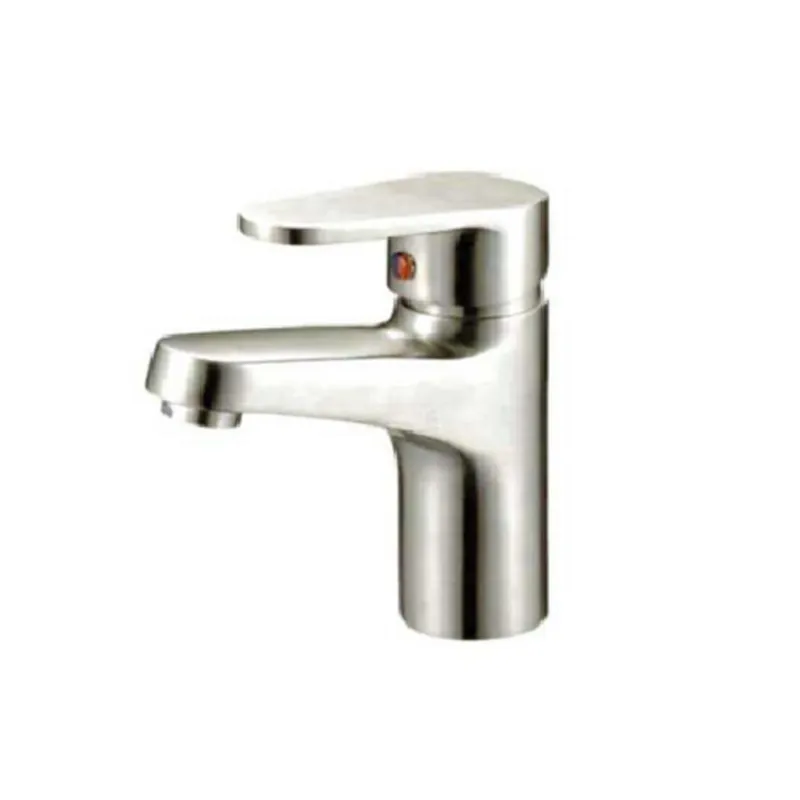 Vòi lavabo nóng lạnh inox 304