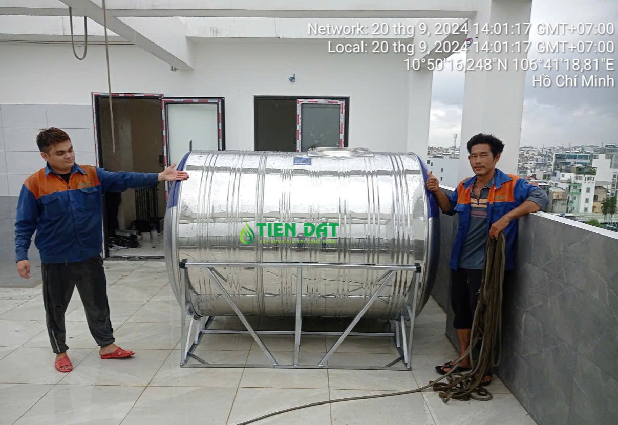 bồn chứa nước inox đại thành bồn chứa nước inox đại thành