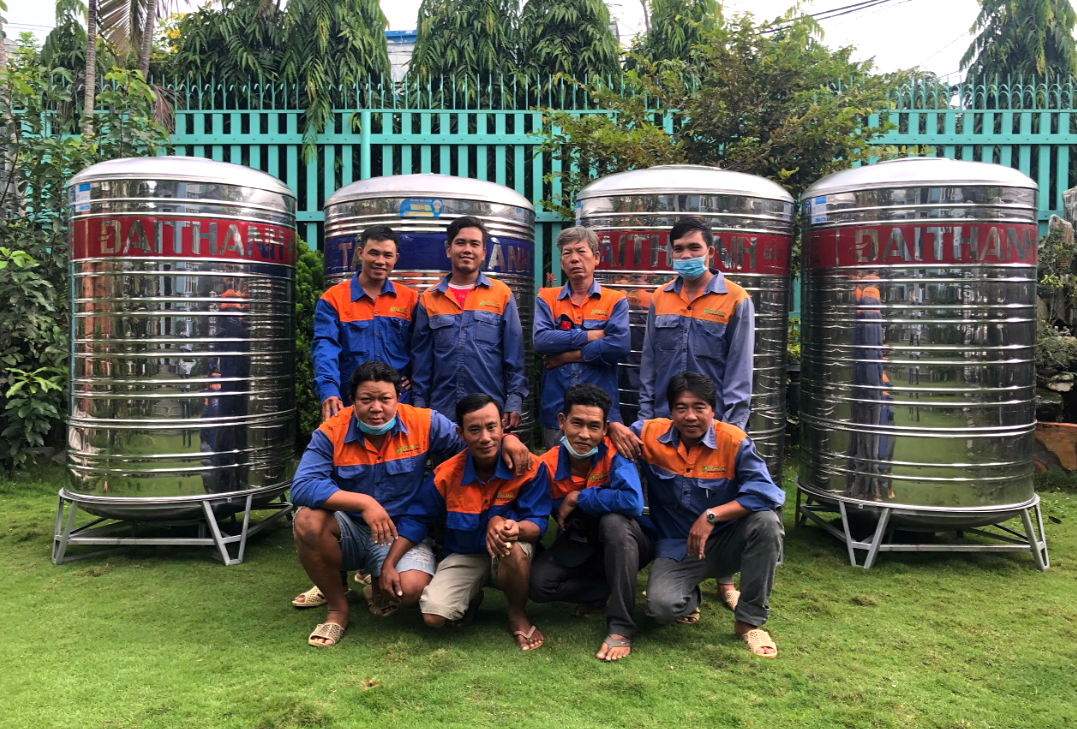 bồn chứa nước inox đại thành bồn chứa nước inox đại thành