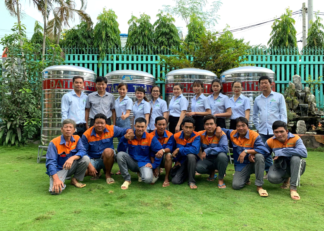 bồn inox đại thành 1000l nằm bồn inox đại thành 1000l nằm