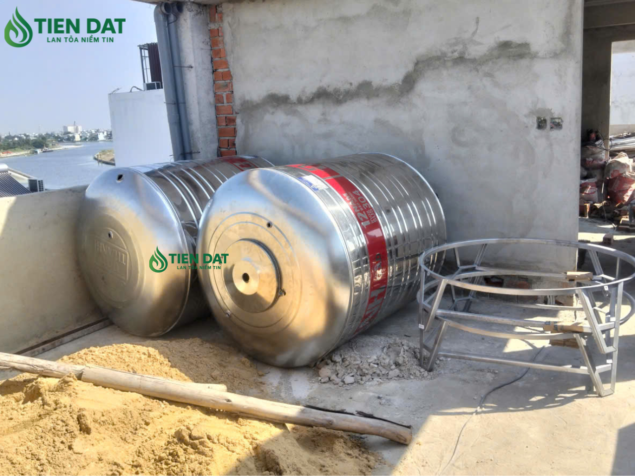 bồn inox đại thành 1500l đứng bồn inox đại thành 1500l đứng