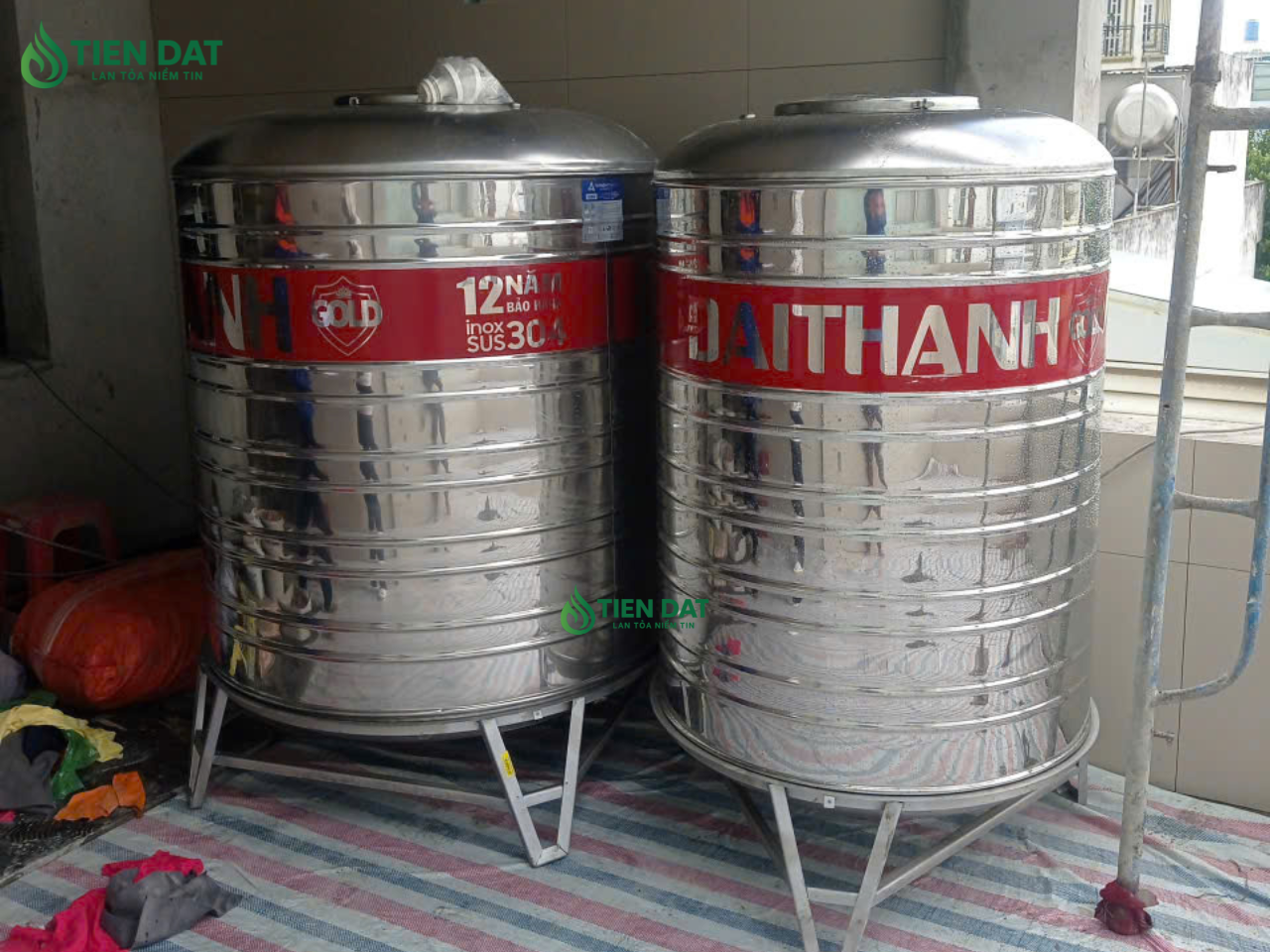 bồn inox đại thành 1000l đứng bồn inox đại thành 1000l đứng