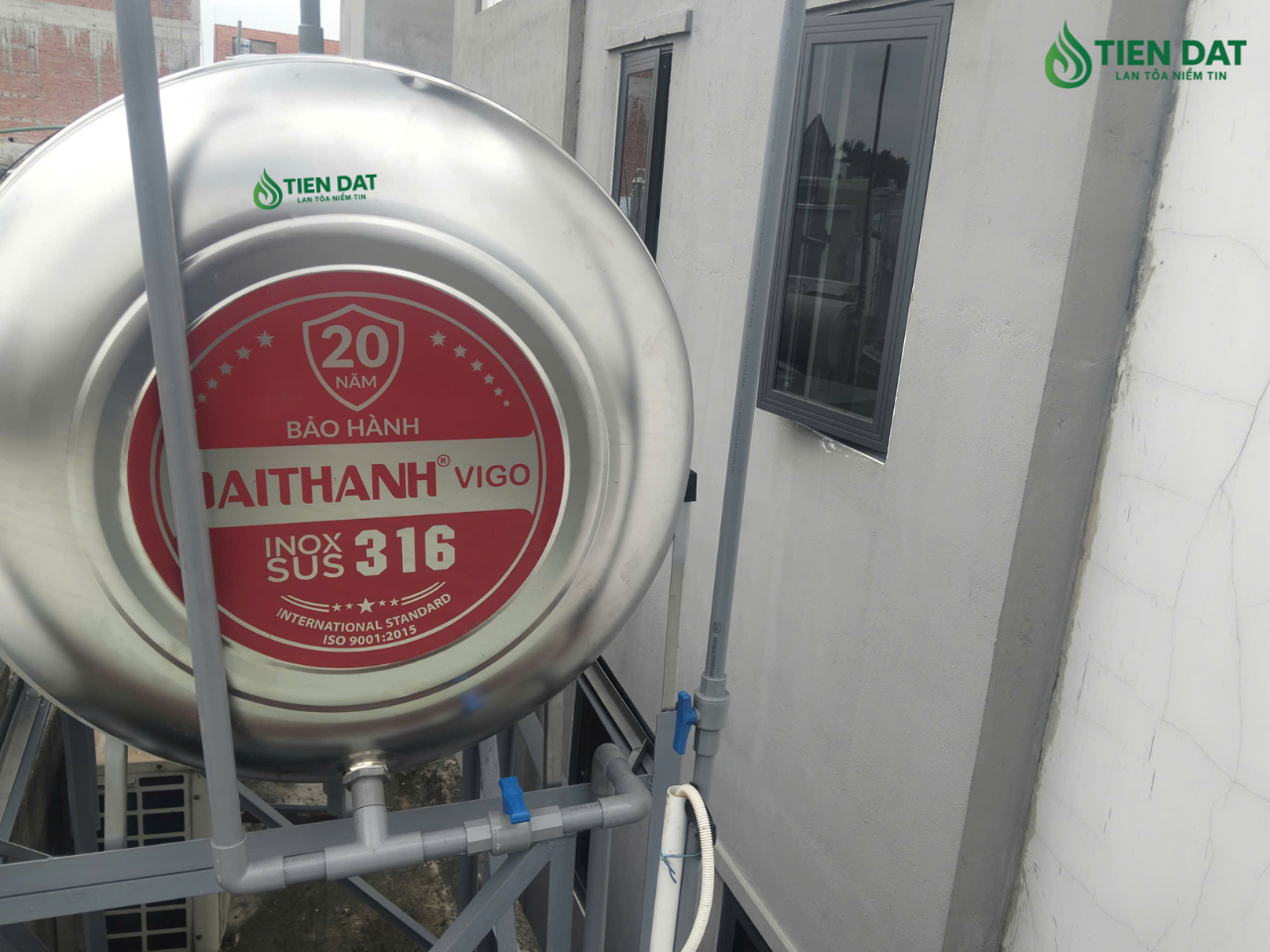 bồn inox đại thành 1000l bồn inox đại thành 1000l