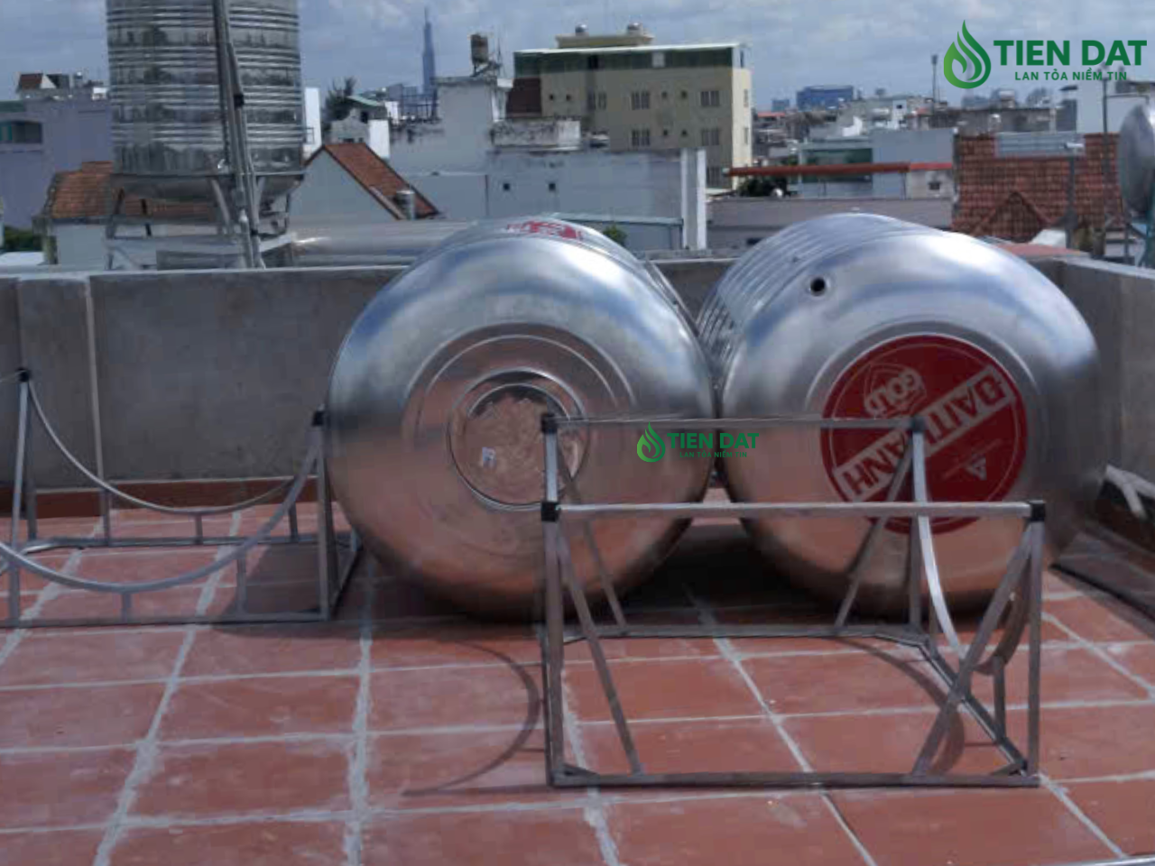 bồn inox đại thành 1500l bồn inox đại thành 1500l