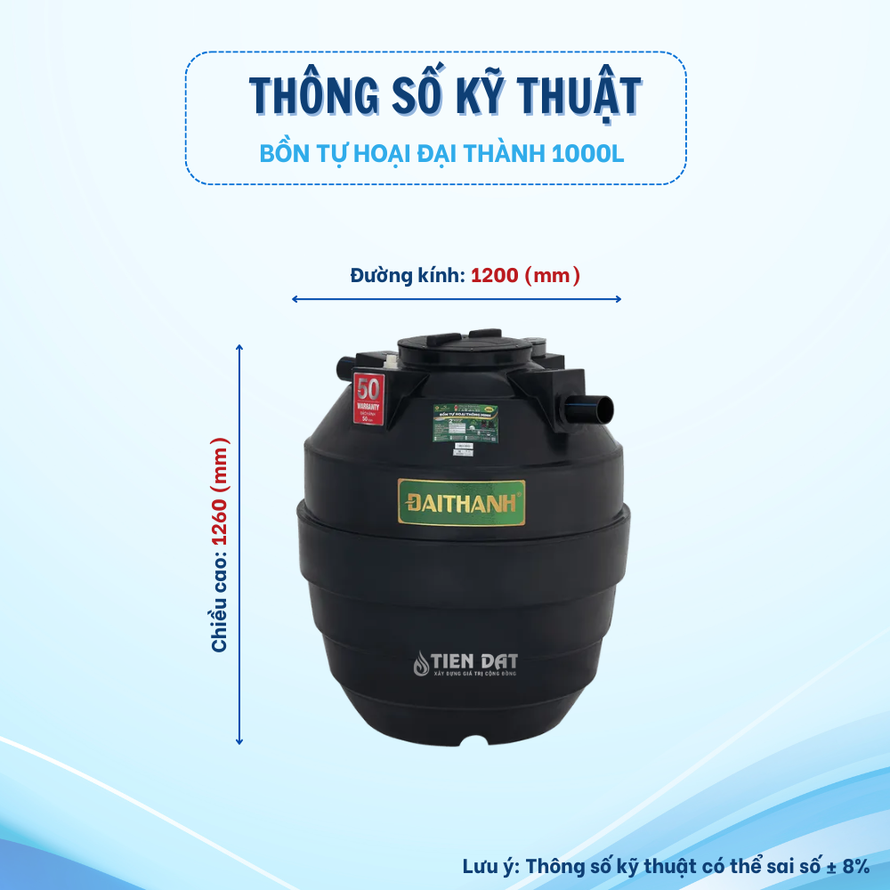 Video review bồn tự hoại Đại Thành 1000L Video review bồn tự hoại Đại Thành 1000L