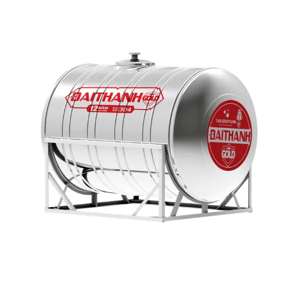 Bồn inox Đại Thành Gold 500L ngang