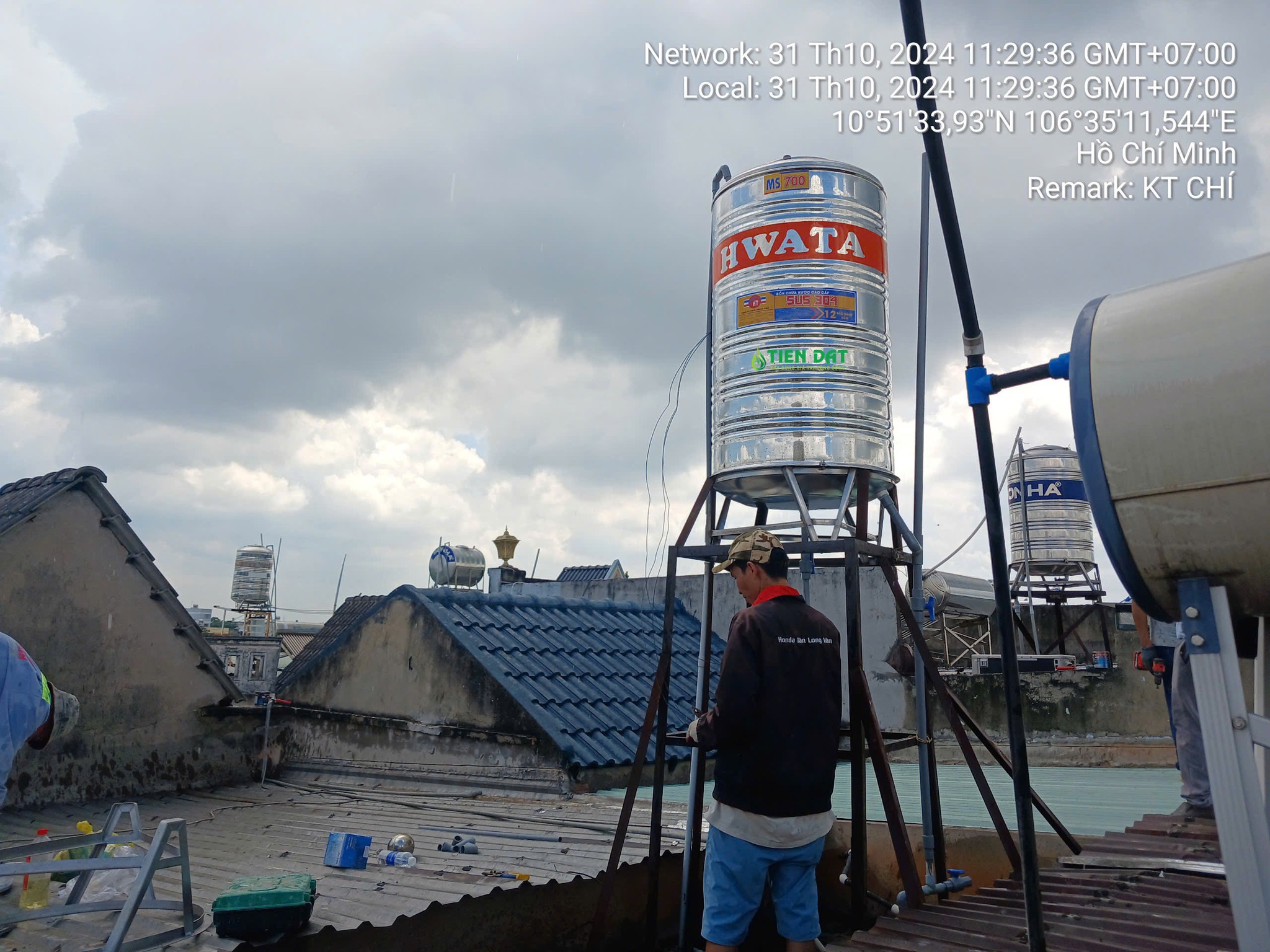 Bồn nước inox Hwata Bồn nước inox Hwata