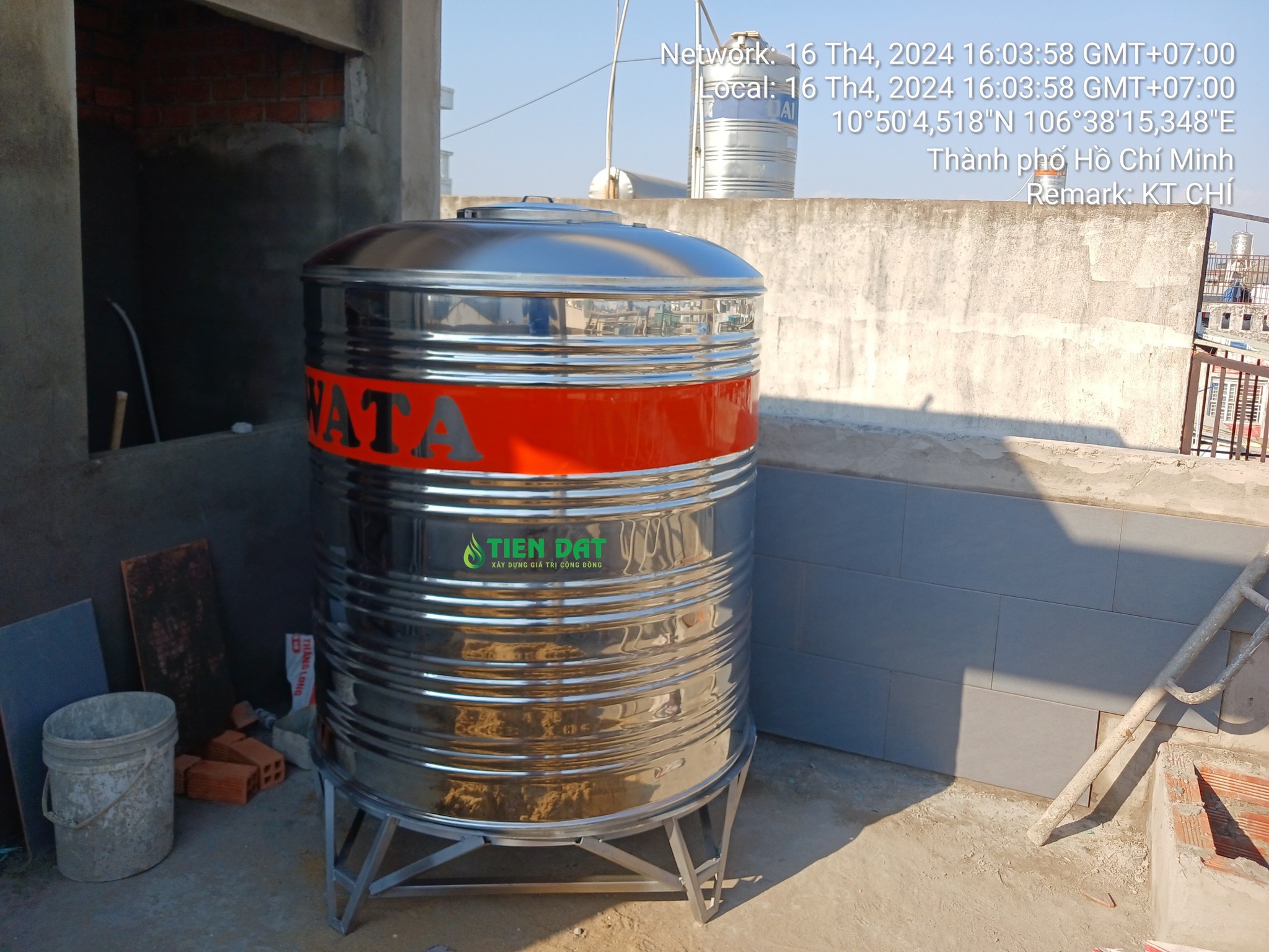 bồn chứa nước inox hwata bồn chứa nước inox hwata