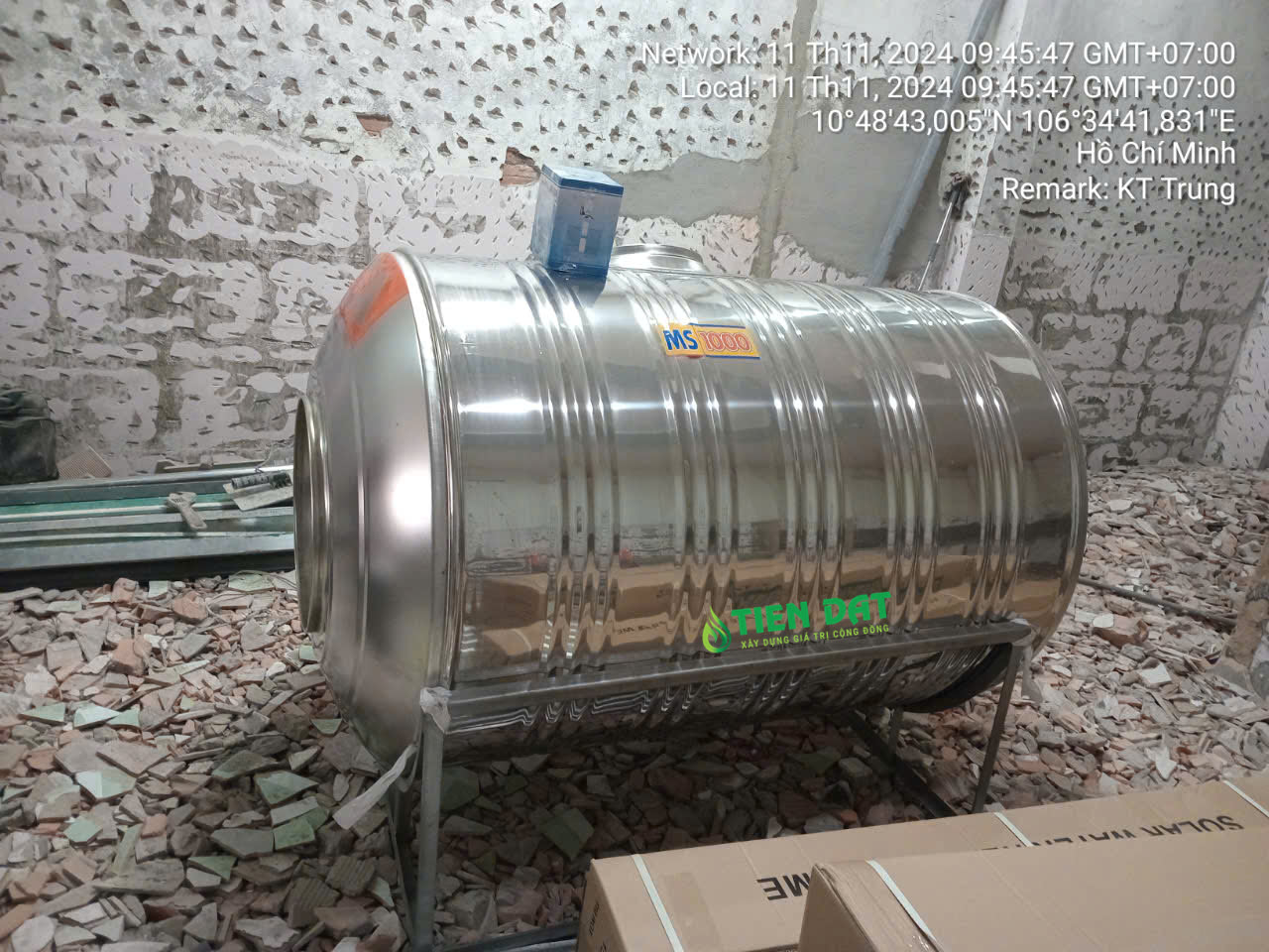 bồn inox ngang bồn inox ngang