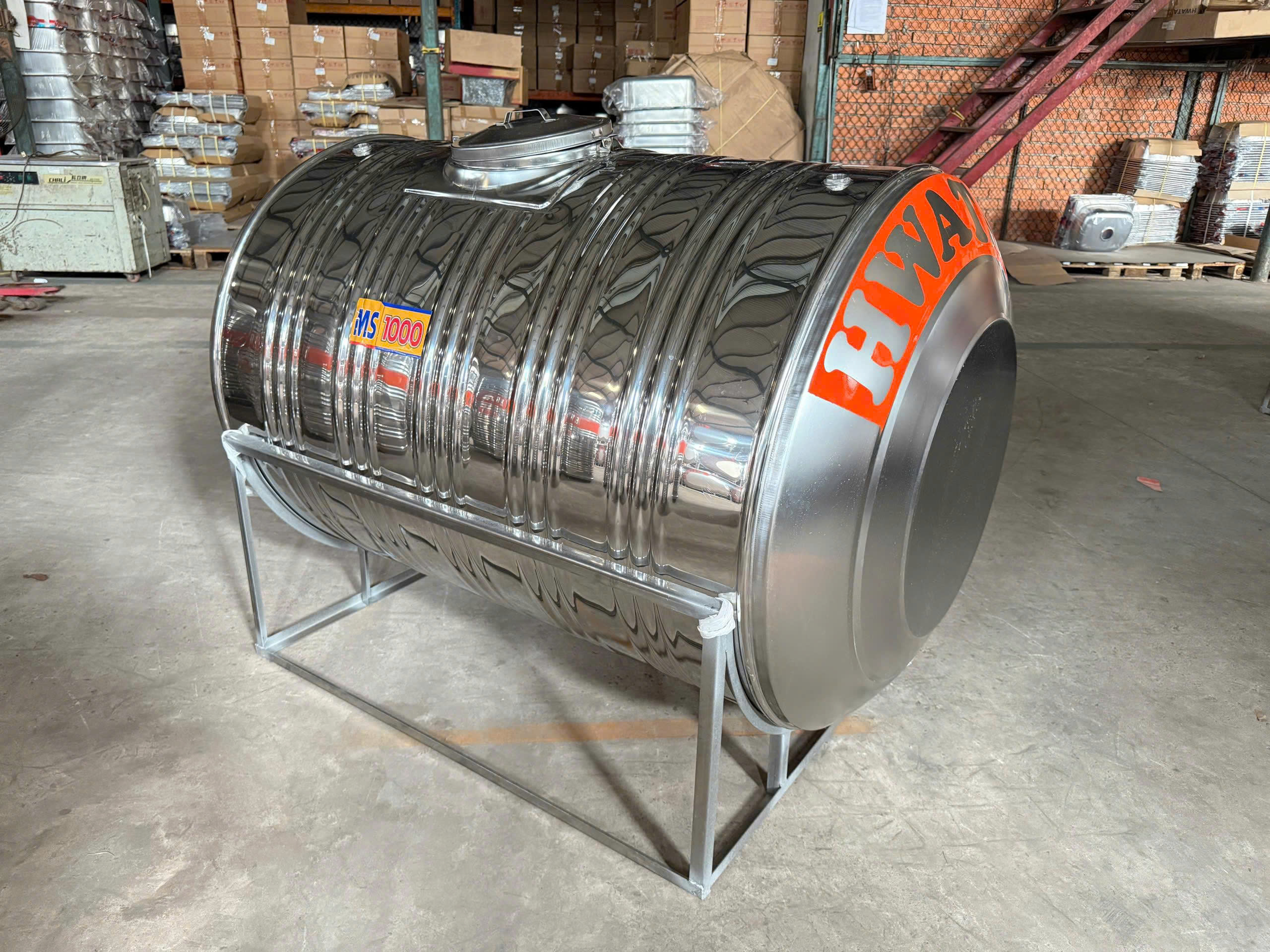 Bồn nước Hwata 1000L – Sản phẩm bền bỉ, chống gỉ sét phù hợp khí hậu Huế Bồn nước Hwata 1000L – Sản phẩm bền bỉ, chống gỉ sét phù hợp khí hậu Huế