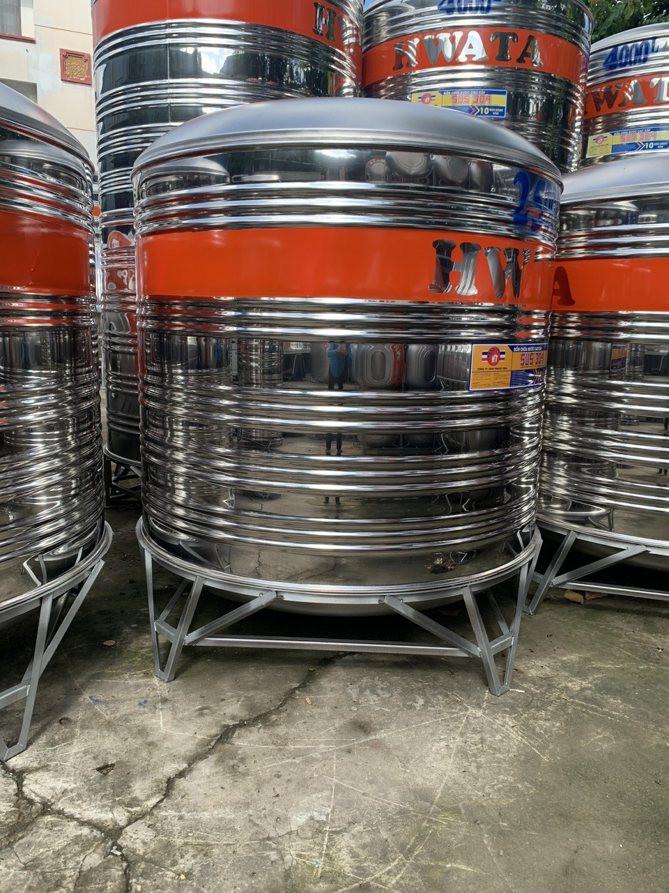 Bồn nước inox Hwata Bồn nước inox Hwata