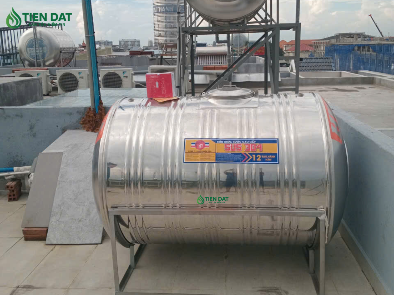 giao lắp đặt bồn inox giao lắp đặt bồn inox