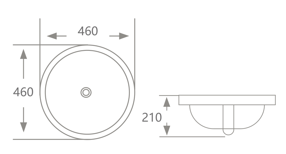 Lavabo Hwata HT-202 Lavabo Hwata HT-202