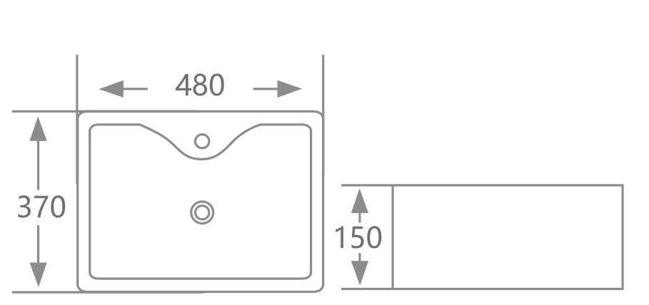 Lavabo Hwata HT-218 Lavabo Hwata HT-218