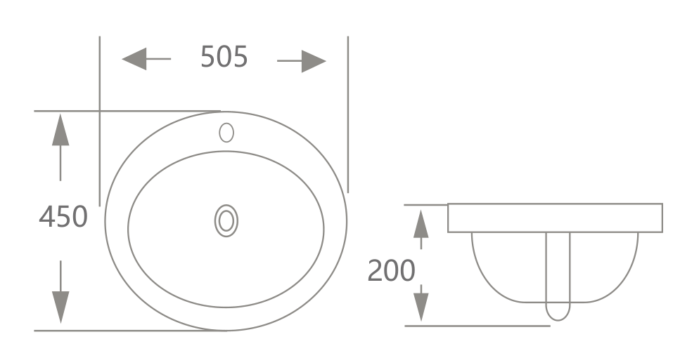 Lavabo Hwata HT-320 Lavabo Hwata HT-320