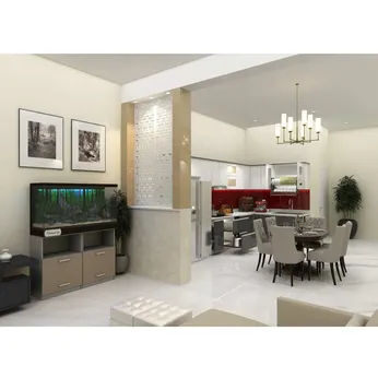 Tủ bếp inox 304 cửa Acrylic HWARC 09