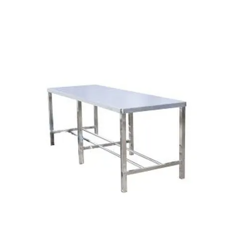 Bàn chữ nhật inox cố định BCN6