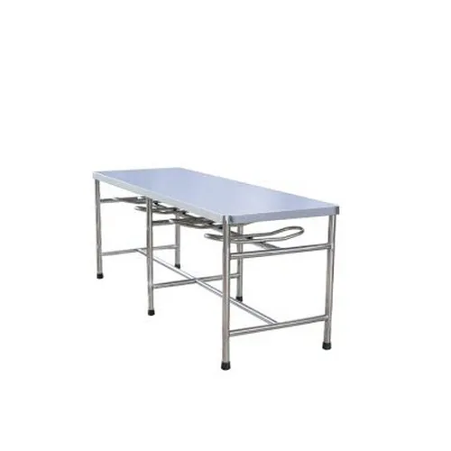 Bàn chữ nhật inox cố định BCN7