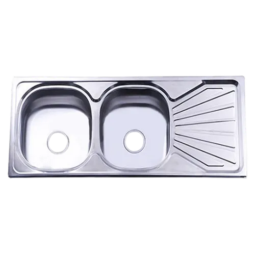 Chậu rửa inox đôi Hwata BDC6