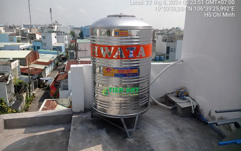 Khám phá ưu điểm nổi bật của bồn chứa nước inox Hwata