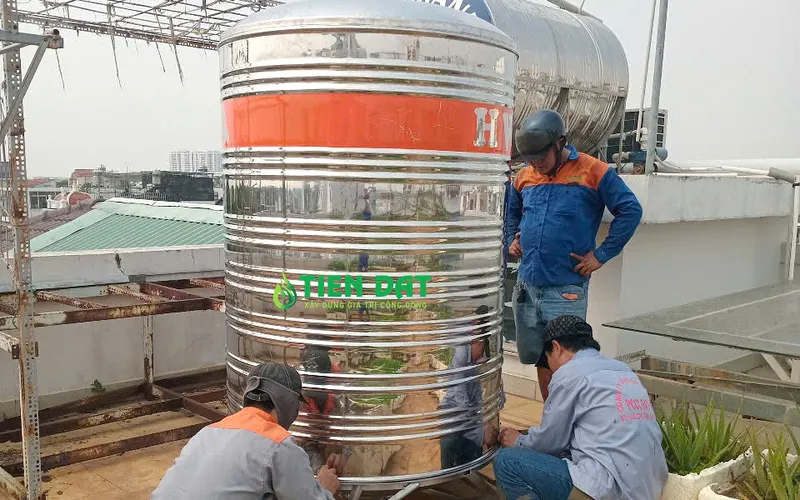 Bồn inox 3000L dùng cho hộ sản xuất và trang trại tại Quảng Ngãi – An toàn và hiệu quả