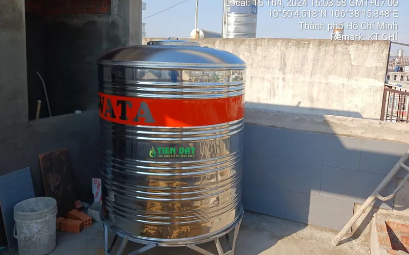 Bồn nước Hwata 1000L tiết kiệm chi phí cho mọi gia đình