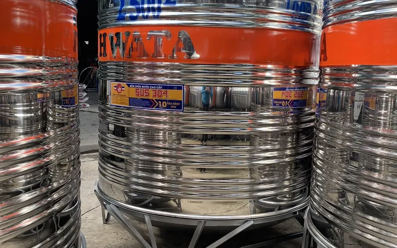 Bồn nước inox và những tiêu chuẩn cần biết khi chọn mua