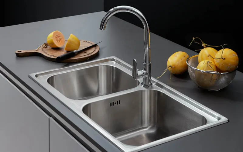Bồn rửa inox giá rẻ giải pháp tiết kiệm cho không gian bếp