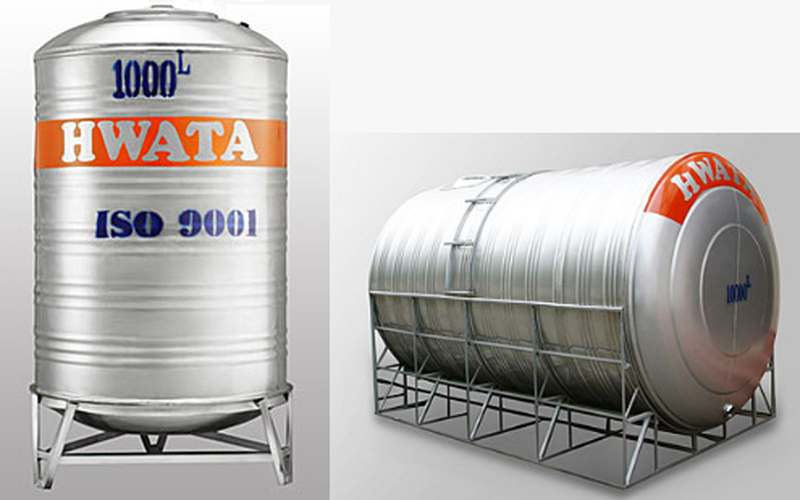 Sử dụng và vệ sinh bồn nước inox Hwata đúng cách