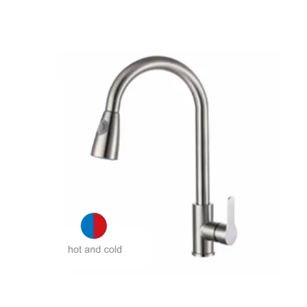 Vòi rửa chén nóng lạnh Hwata HT-304-21 Vòi rửa chén nóng lạnh Hwata HT-304-21