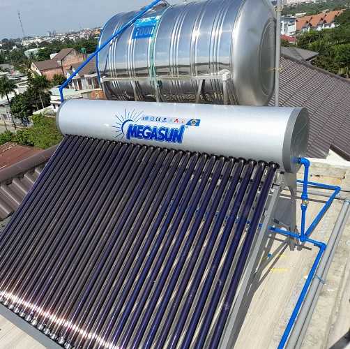 Máy năng lượng mặt trời Megasun 150L Máy năng lượng mặt trời Megasun 150L