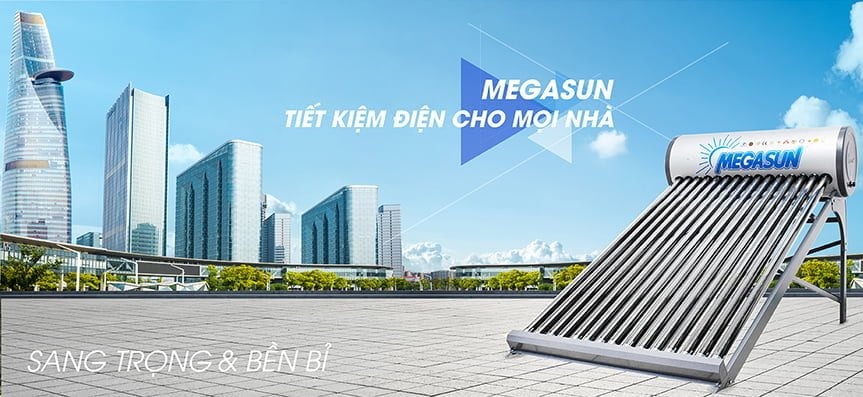 máy nước nóng năng lượng megasun máy nước nóng năng lượng megasun