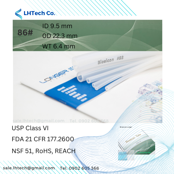 Ống Biosicon Silicone 86 # Longer