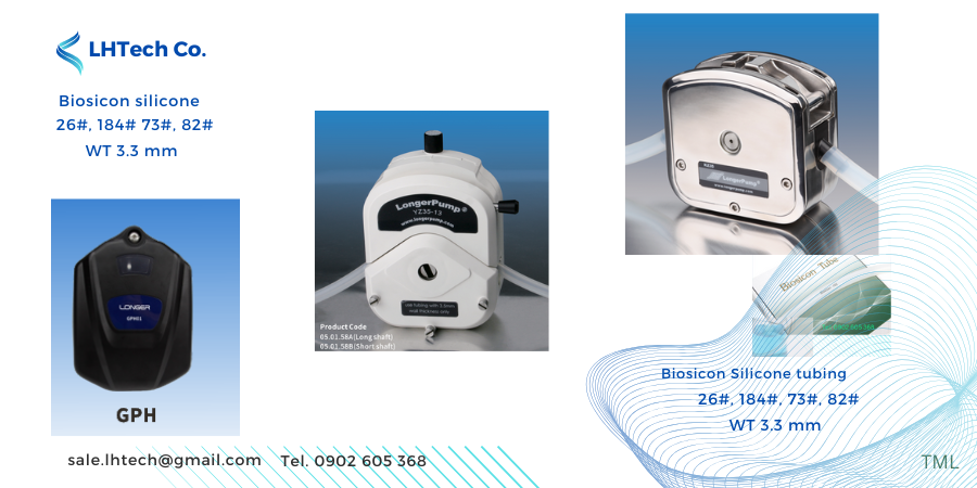 Đầu bơm dùng ống Biosicone silicone 184# Longer