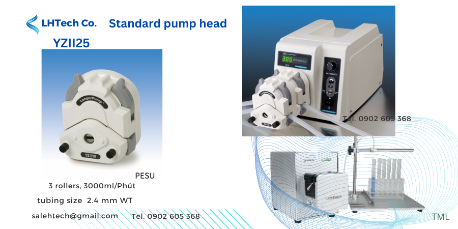 Đầu bơm nhu đông YZII25- Hãng Longer