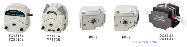 Đầu bơm YZ, DG dùng cho bơm nhu động BT100-2J